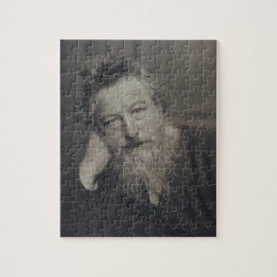 Portrait photograph of William Morris (1834-96) by Jigsaw Puzzle