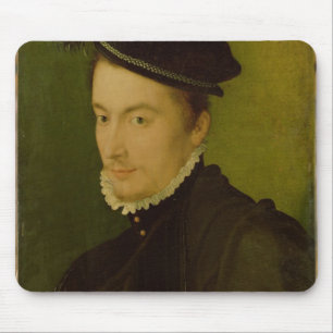 Portrait presumed Hercule-Francois de France Mouse Pad
