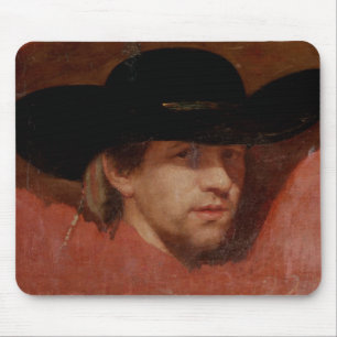 Portrait, presumed to be the artist, 1775 mouse pad