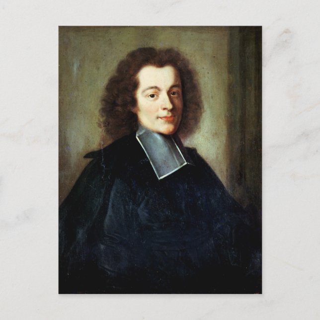 Portrait presumed to be Voltaire  as a young man Postcard (Front)