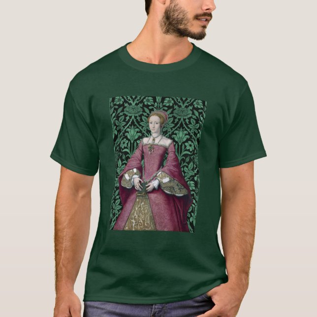 Portrait Princess Elizabeth Tudor, Queen  T-Shirt (Front)