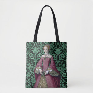 Portrait Princess Elizabeth Tudor, Queen  Tote Bag