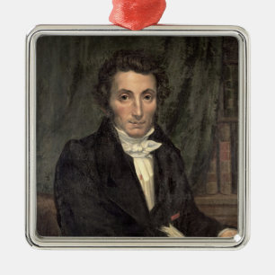 Portrait Rene of Caillie Metal Tree Decoration