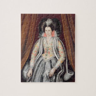 Portrait said to be Susan, Lady Grey Jigsaw Puzzle