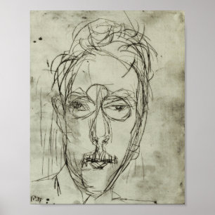 Portrait Schaeffer   Albert Müller Poster