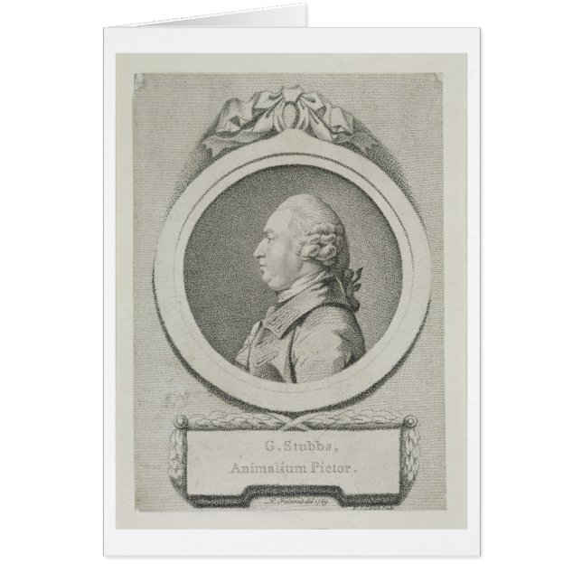 Portrait study of George Stubbs (1724-1806) (soft- (Front)