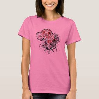 Portrait Tattoo Deutsche Dogge T-Shirt