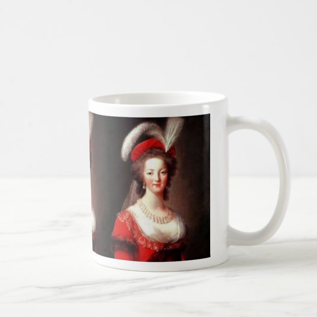 PORTRAIT THREE MARIE ANTOINETTE COFFEE MUG (Right)