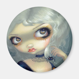 "Portrait with a Spiderling" Magnet