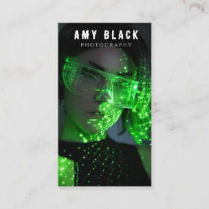 Portrait Woman Girl Photography Business Card