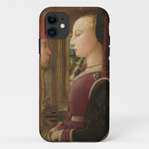 Portrait Woman Man Casement Filippo Lippi painting Case-Mate iPhone Case