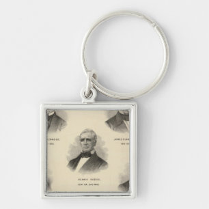 Portraits Governors of Wisconsin NP Talmadge Key Ring