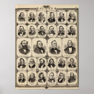 Portraits of Citizens of Scott County Poster