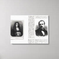 Portraits of Denis Papin and Etienne Lenoir
