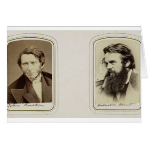 Portraits of John Ruskin (1819-1900) and William H