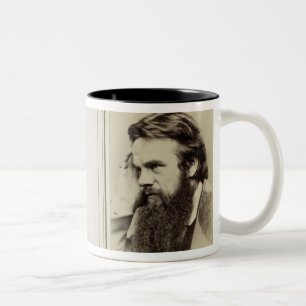 Portraits of John Ruskin (1819-1900) and William H Two-Tone Coffee Mug