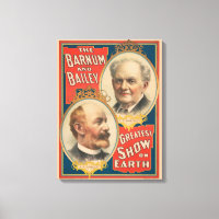 Portraits Of P.T. Barnum And J.A. Bailey