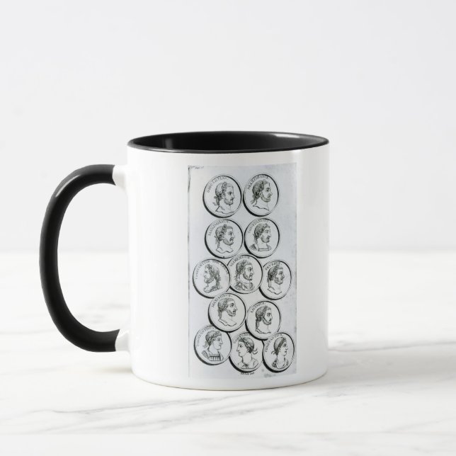 Portraits of Roman Emperors Mug (Left)
