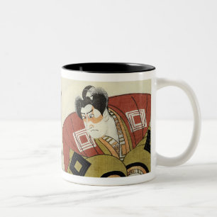 Portraits of Two Actors, 1803 Two-Tone Coffee Mug