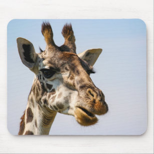 Porträt einer Giraffe Mouse Pad