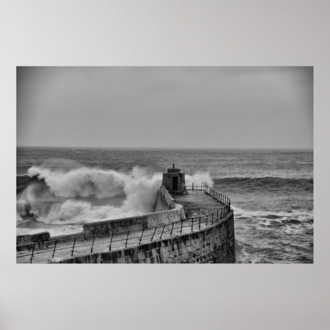 portreath waves poster (Front)