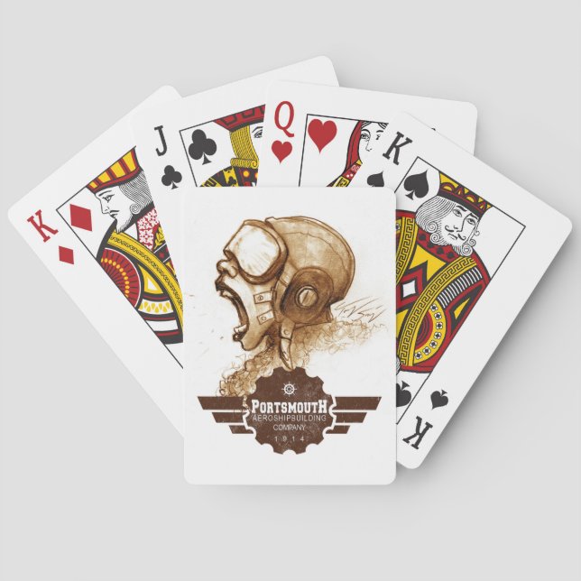 Portsmouth Aero Classic Playing Cards (Back)