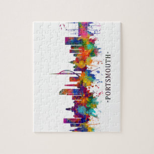 Portsmouth England Skyline Jigsaw Puzzle