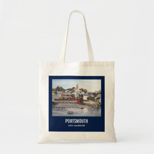 Portsmouth Harbor, New Hampshire Tote Bag