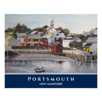Portsmouth Harbour New Hampshire USA Painting
