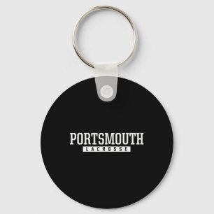Portsmouth High School Lacrosse  Key Ring