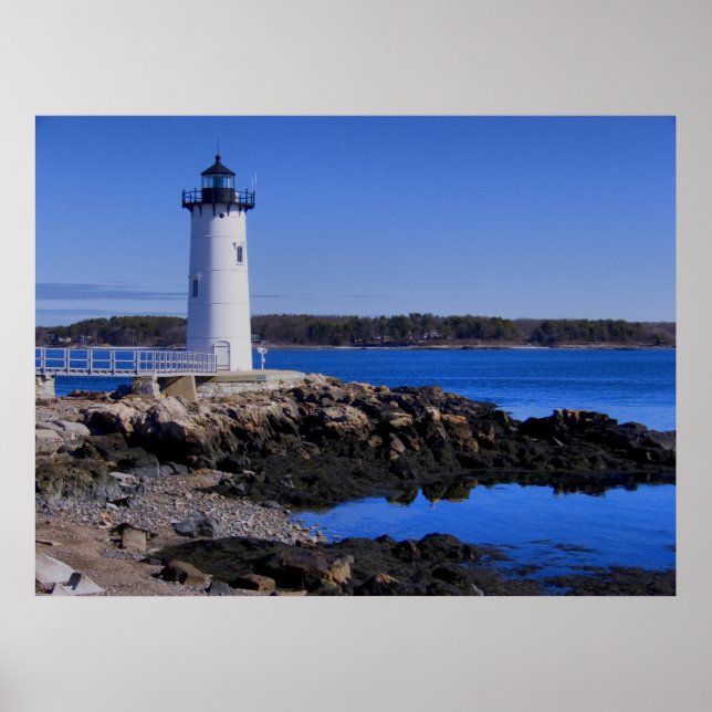 Portsmouth Lighthouse-New Hampshire Poster (Front)