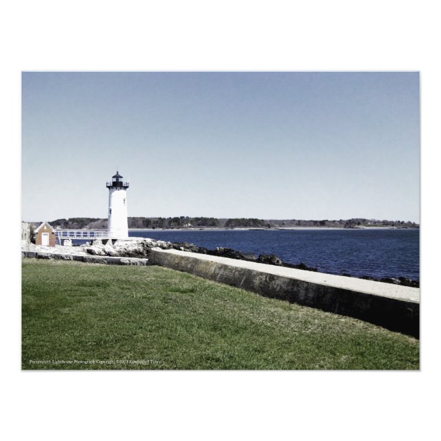 Portsmouth Lighthouse Photo Print (Front)