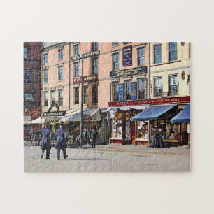 Portsmouth, NH - Congress Street, North Side c1907 Jigsaw Puzzle