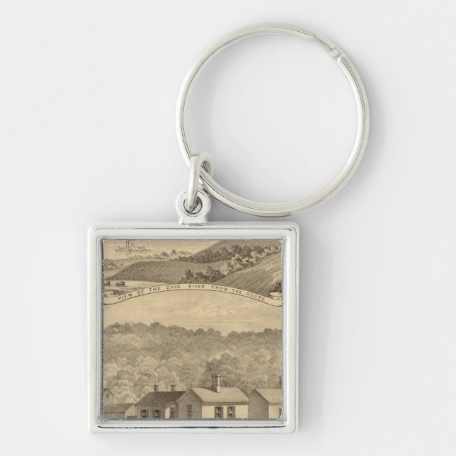 Portsmouth, Ohio Key Ring (Front)