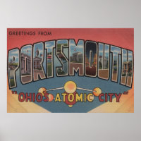 Portsmouth, Ohio - Large Letter Scenes