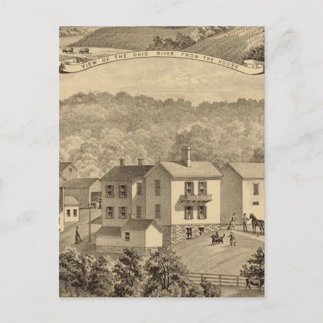 Portsmouth, Ohio Postcard (Front)