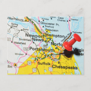 Portsmouth, Virginia Postcard