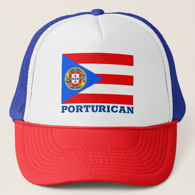 Portu-Rican Trucker Hat (Front)