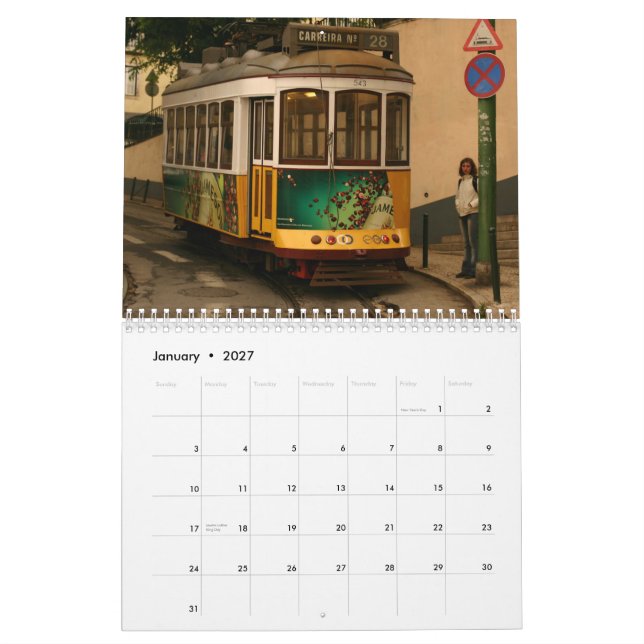 Portugal 2011 calendar (Jan 2027)