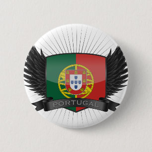 PORTUGAL 6 CM ROUND BADGE