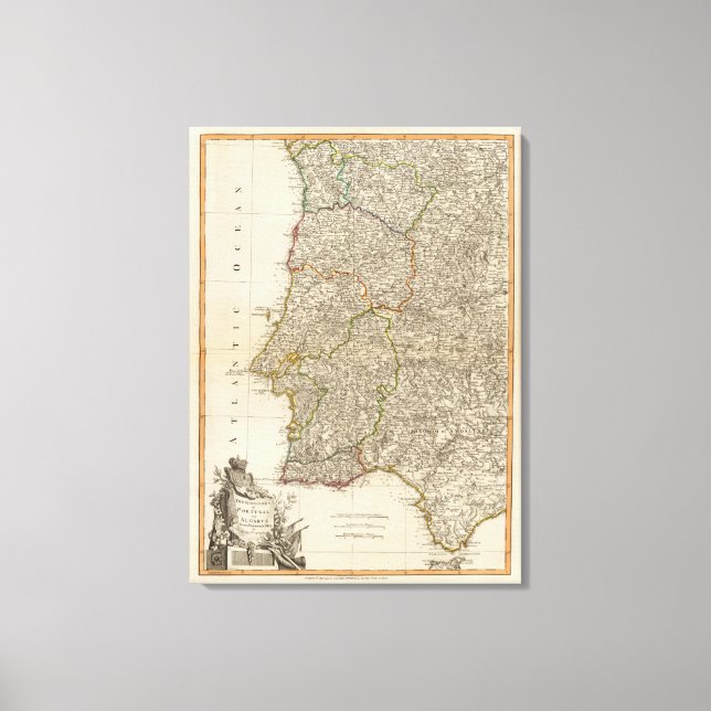 Portugal, Algarve Canvas Print (Front)