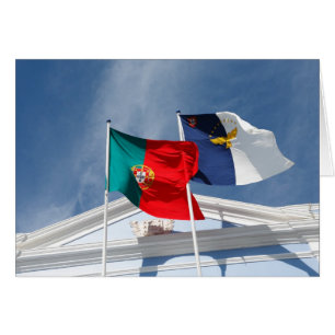 Portugal and Azores flags