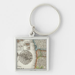 Portugal and Cape Verde Islands Key Ring