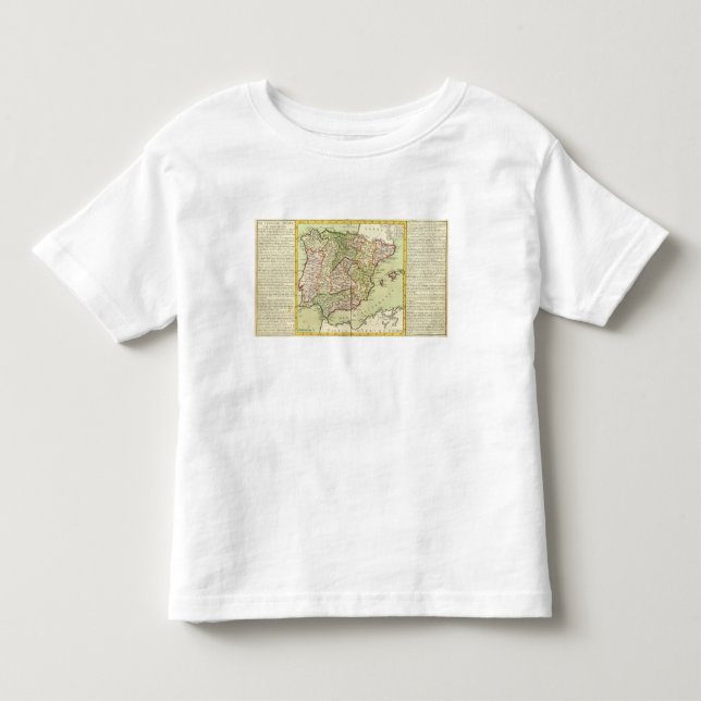 Portugal and Spain Toddler T-Shirt (Front)