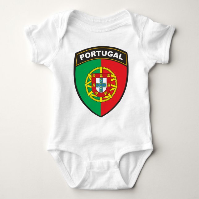 Portugal Baby Bodysuit (Front)