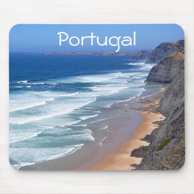Portugal Beach Mouse Pad (Front)