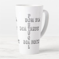 Portugal Bom Dia Boa Tarde Boa Noite White Coffee