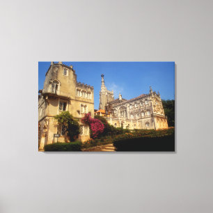 Portugal, Bussaco Palace. Canvas Print