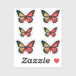 Portugal butterfly monarch flag