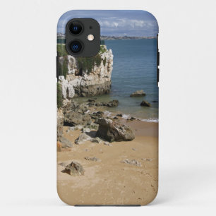 Portugal, Cascais. Praia da Rainha, a beach in iPhone 11 Case